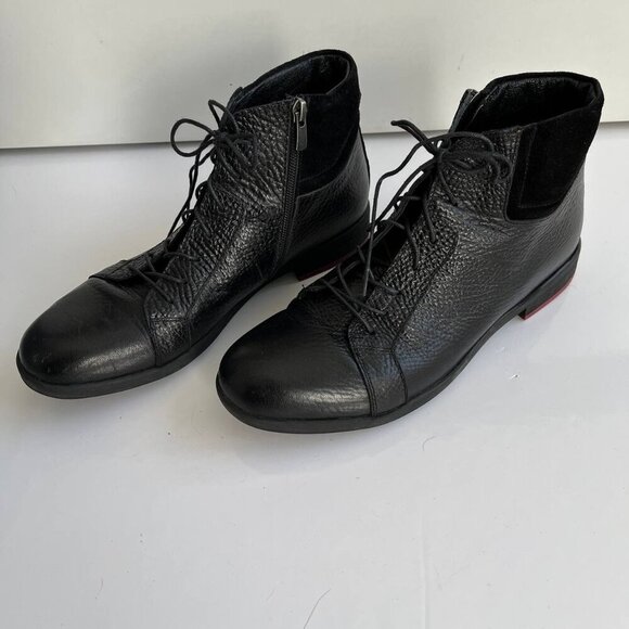 Sigotto Uomo Premium Leather Classic Men’s Boots Size US 8 - Picture 3 of 14